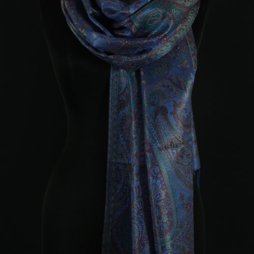 Handwoven Pure Silk Shawl, Cashmere Silk Scarf, Long Silk Scarf, shops Silk Shawl Wrap, Wedding Favors, Gift For Her, Silk Scarf Wrap for woman,