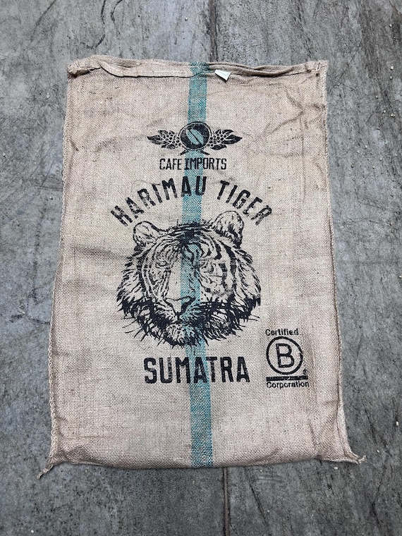 Authentic Burlap Jute Coffee Sacks Etsy