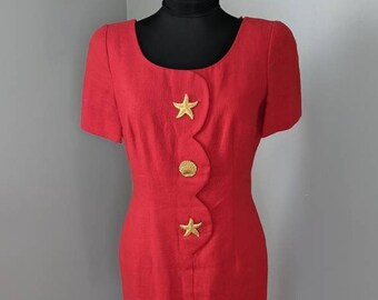 talbots linen dresses