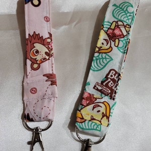 AC Isabelle Keyfob Wristlet - Able Sisters Wristlet - On the Go Accessories - AC Lanyard