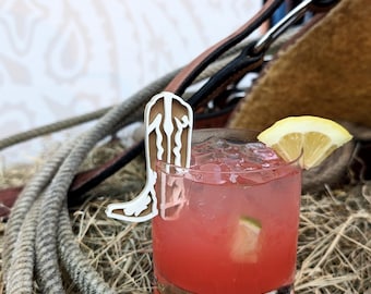 Cowboy Drink Charms