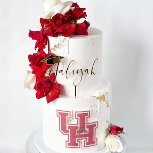 Custom Name Graduation Cake Topper