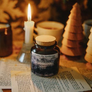 Petrichor Candle/ Rain Scent/ Rain Candle/ Wet Soil Scent/ Pine Candle/ Geosmin Candle/ Twilight Candle/ Luxury Scent image 8