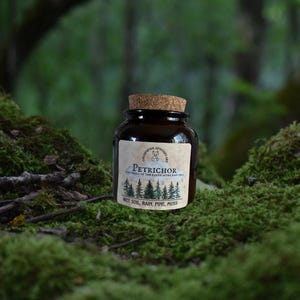 Petrichor Candle/ Rain Scent/ Rain Candle/ Wet Soil Scent/ Pine Candle/ Geosmin Candle/ Twilight Candle/ Luxury Scent