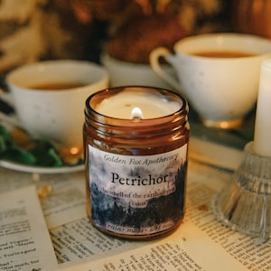 Petrichor Candle/ Rain Scent/ Rain Candle/ Wet Soil Scent/ Pine Candle/ Geosmin Candle/ Twilight Candle/ Luxury Scent image 10