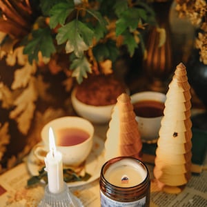 Petrichor Candle/ Rain Scent/ Rain Candle/ Wet Soil Scent/ Pine Candle/ Geosmin Candle/ Twilight Candle/ Luxury Scent image 5