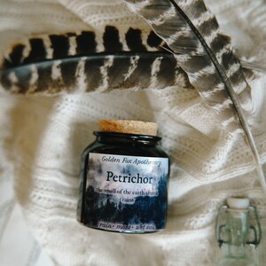 Petrichor Candle/ Rain Scent/ Rain Candle/ Wet Soil Scent/ Pine Candle/ Geosmin Candle/ Twilight Candle/ Luxury Scent image 11