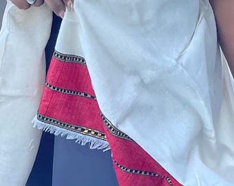 handmade Ethiopian scarf