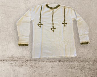 Men's Ethiopian / Eritrean Traditional Shirt
