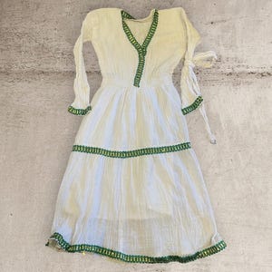 Girls Ethiopian / Eritrean Traditional Dress (7 to 8