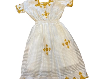 Girls Ethiopian / Eritrean Traditional Dress!! Age 8 to 10 years old