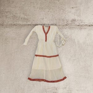 Girls Ethiopian / Eritrean Traditional Dress (age 5 to 6)