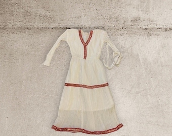 Girls Ethiopian / Eritrean Traditional Dress (age 5 to 6)