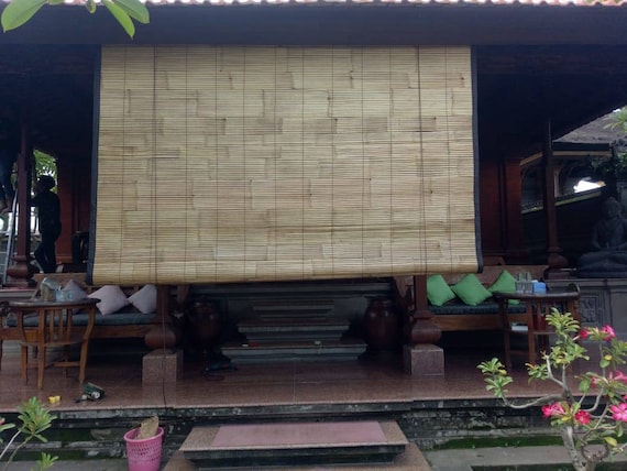 bamboo blinds outdoor