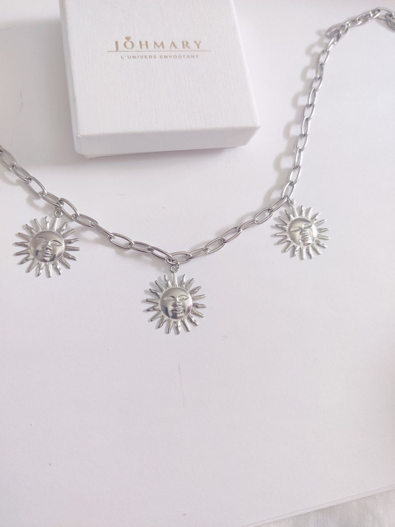 Summer Sun stainless steel necklace image 5