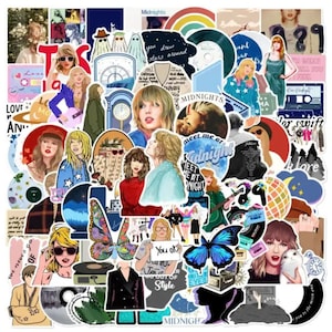 15-100 Taylor Swift Stickers, High-Quality Waterproof Vinyl, Mixed Swiftie Sticker Pack, Swifties, Eras Tour, Taylor Nation 1 image 2
