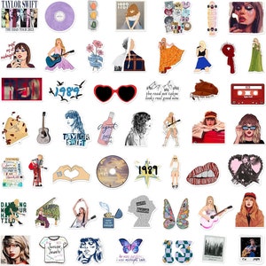 15-100 Taylor Swift Stickers, High-Quality Waterproof Vinyl, Mixed Swiftie Sticker Pack, Swifties, Eras Tour, Taylor Nation 1 image 8