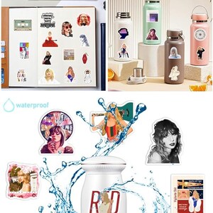 15-100 Taylor Swift Stickers, High-Quality Waterproof Vinyl, Mixed Swiftie Sticker Pack, Swifties, Eras Tour, Taylor Nation 1 image 9