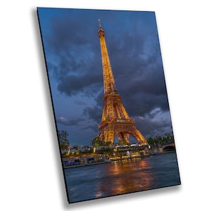 La Grande Dame aka The Eiffel Tower, Canvas Wall Art, Canvas Print, Wall Art Paris France Painting Canvas Painting