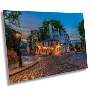 Le Maison Rose Paris, Canvas Wall Art, Canvas Print, Wall Art Paris France Painting Canvas Painting
