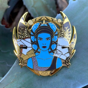 Aayla Secura - hard enamel pin Star Wars Jedi Twi&#39;lek collectible Clone Wars
