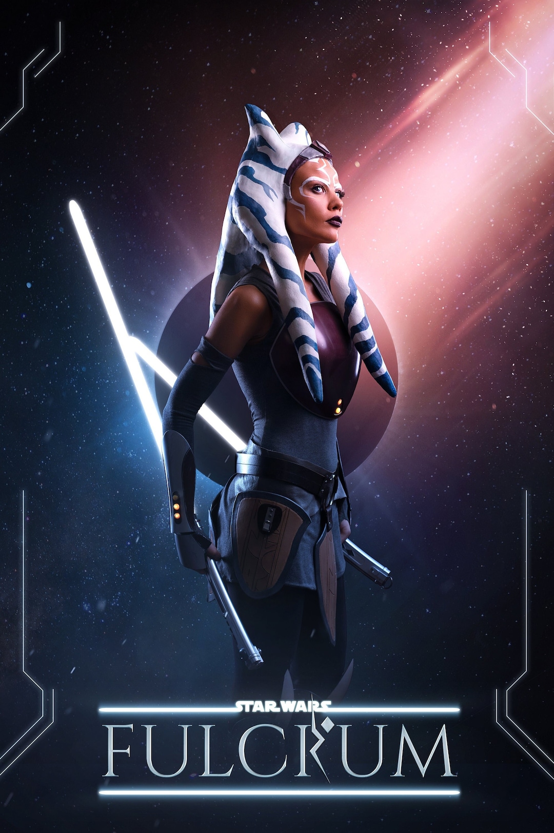 Fulcrum Poster Print Ahsoka Tano Star Wars Clone Wars Rebels Lightsabers  Live Action - Etsy Finland, image size:1080x1623
