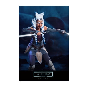 Ahsoka poster print