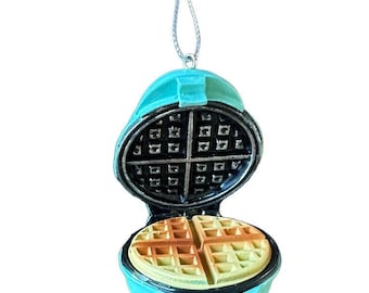 Waffle Maker Ornament Breakfast  Food Thanksgiving  Kitchen Appliance Doll Gift