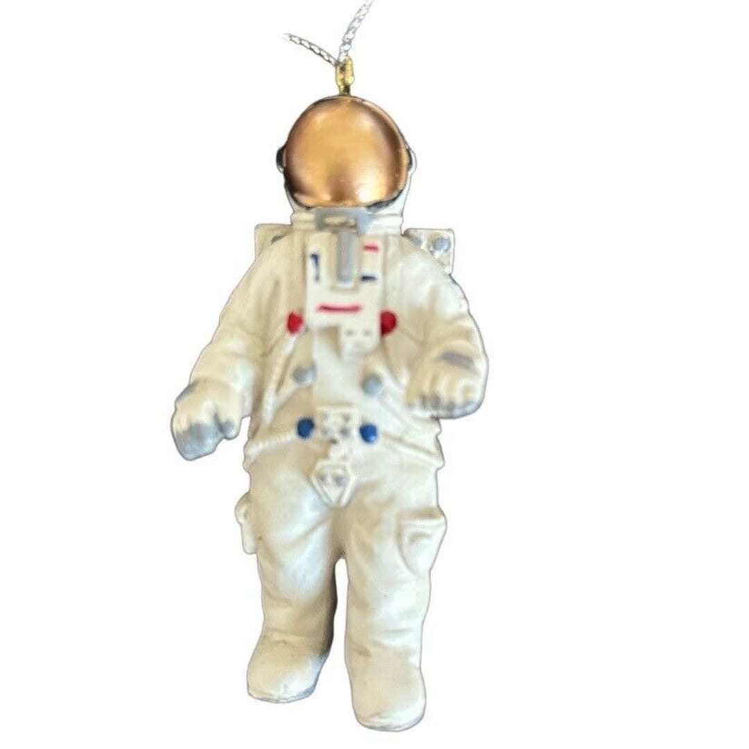 Astronaut Resin Ornament - Moon Science Space Planet America USA Earth ...