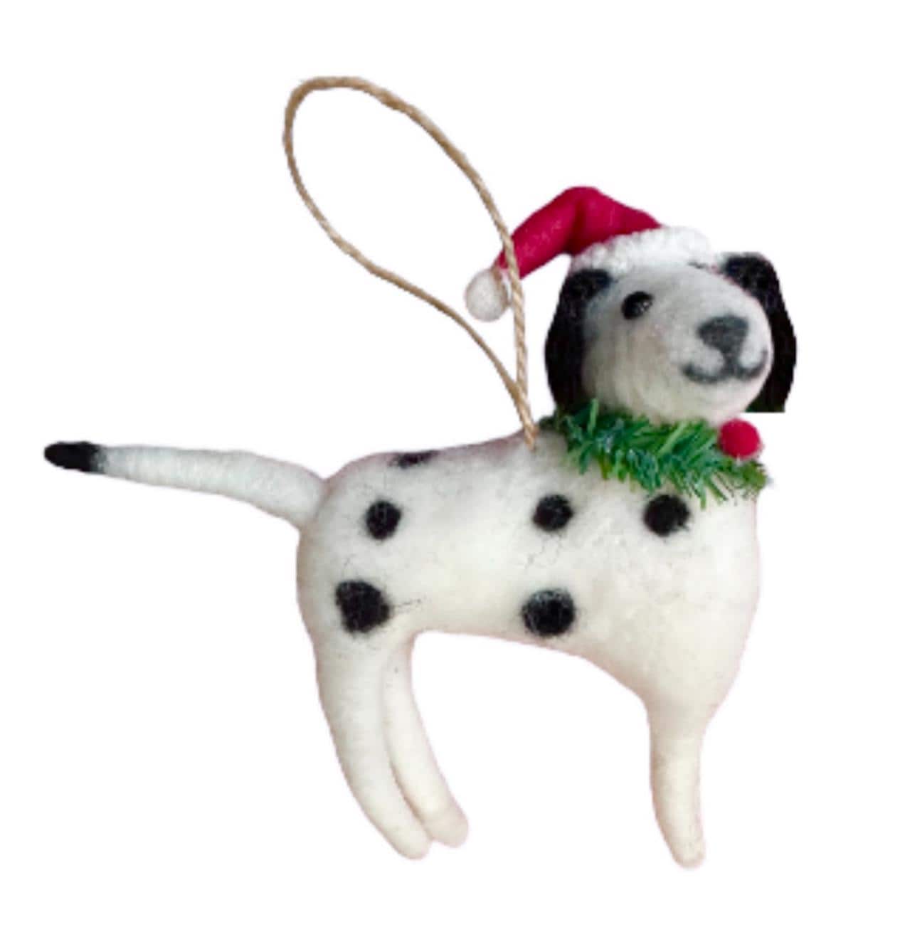 イソベサンタ アニマルサンタ ダルメシアン　犬 楽天市場】ダルメシアン 仔犬 子犬 犬 オブジェ オーナメント ガーデン