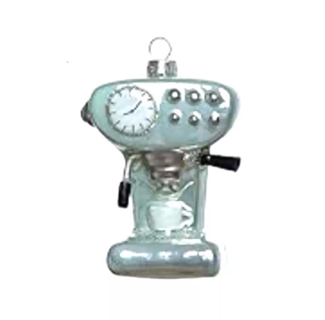 コーヒーエスプレッソマシンガラスオーナメント - illyヴィンテージ