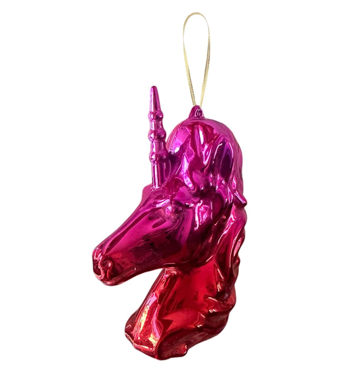 ユニコーンオーナメント - プレキシガラスミラー オンブレレインボー