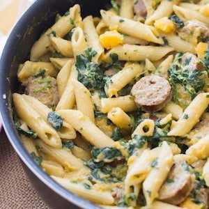 Butternut Squash Spinach Pasta Recipe (Digital Download)
