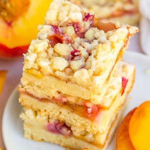 Peach Crumble Bars Recipe: Easy Dessert (Digital Download)