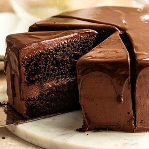 Chocolate Cake with Ganache Recipe: Rich, Moist, Fudgy (Digital Download)