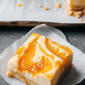 Peach Swirl Cheesecake Recipe (Digital Download)