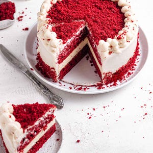 Red Velvet Cheesecake Recipe: Easy Baking (Digital Download)