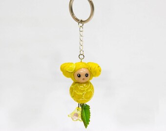Llavero, dije para bolso - Miss Citron