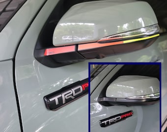 3rd Gen Tacoma Side Mirrors Domed Strips Vintage Pride For (2016-23)(Both Sides)(2pcs Left and Right)