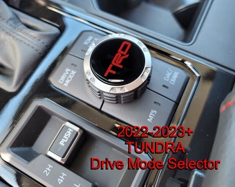 2022, 2023+ TUNDRA Drive Control Mode Knob 3d Domed Decal