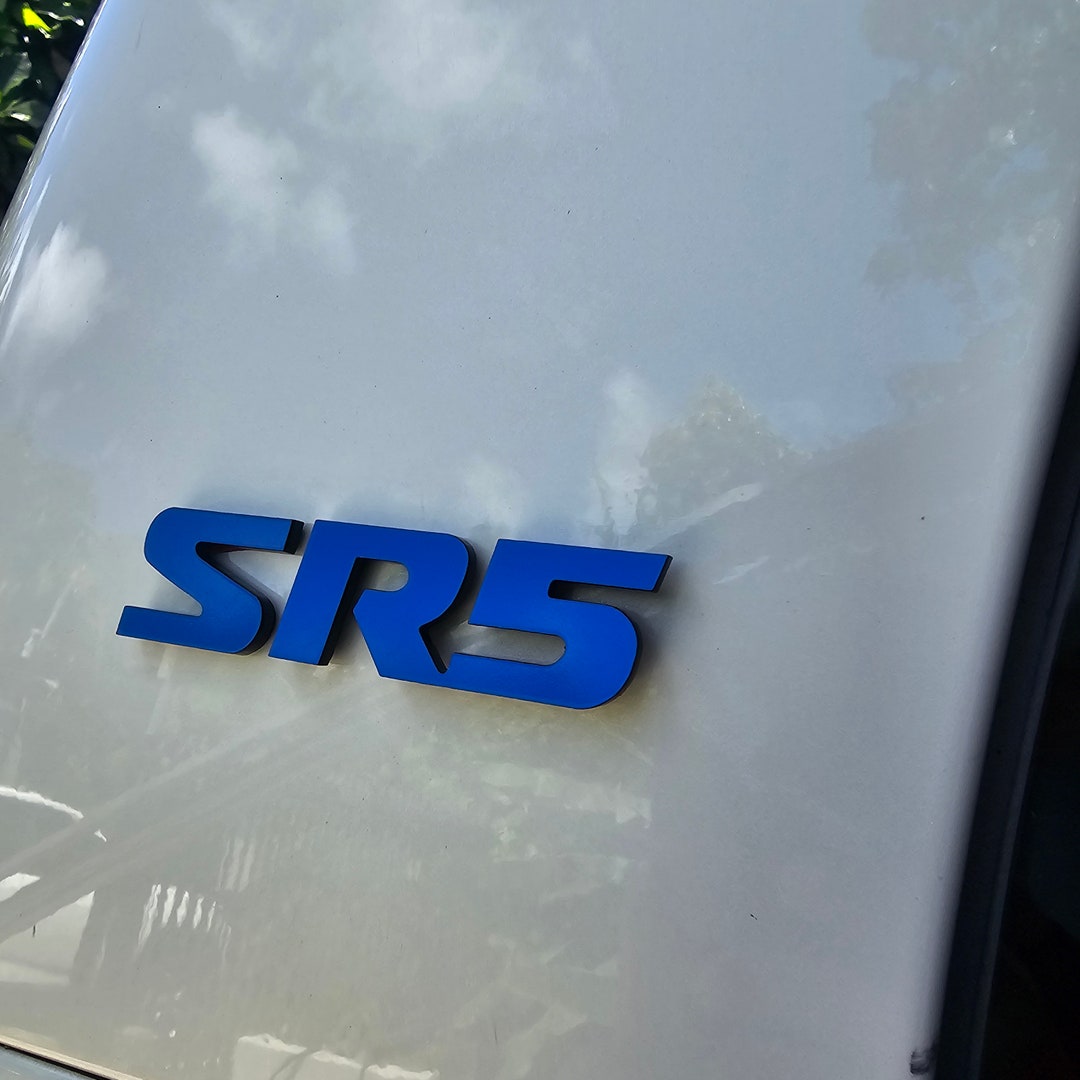 SR5 Emblem Fit for Toyota Tacoma 4runner Tundra Sequoia Rav4(plastic ...