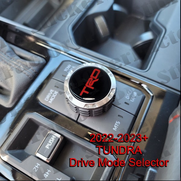 2022, 2023+ TUNDRA Drive Control Mode Knob 3d Domed Decal