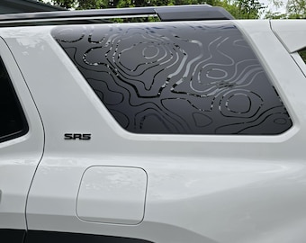 2025+ 6th Gen 4Runner Rear Side Window Decal Sticker fits.