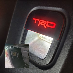 2016-23 Toyota -TACOMA- 3rd Gen License Frame Lights Glare Blocker (2 PCS.)