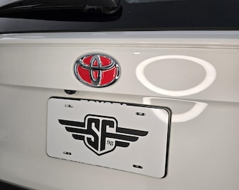 2019-24 RAV4 5th. Gen. tailgate Toyota logo inserts(6-PCS. domed sticker inserts)