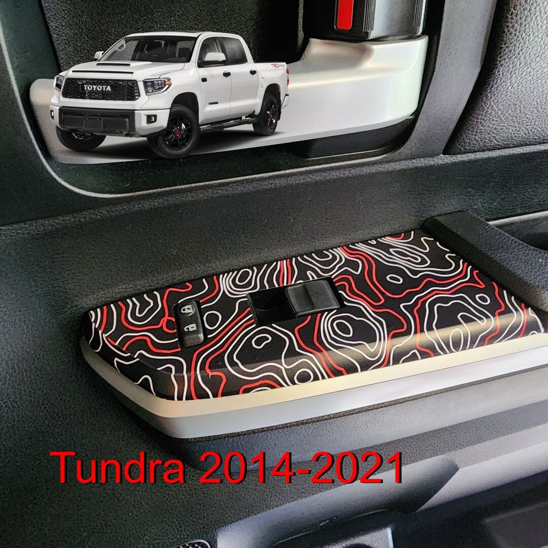 Door Controls Faces Wraps toyota TUNDRA DOUBLE CAB 2014 2015 2016 2017