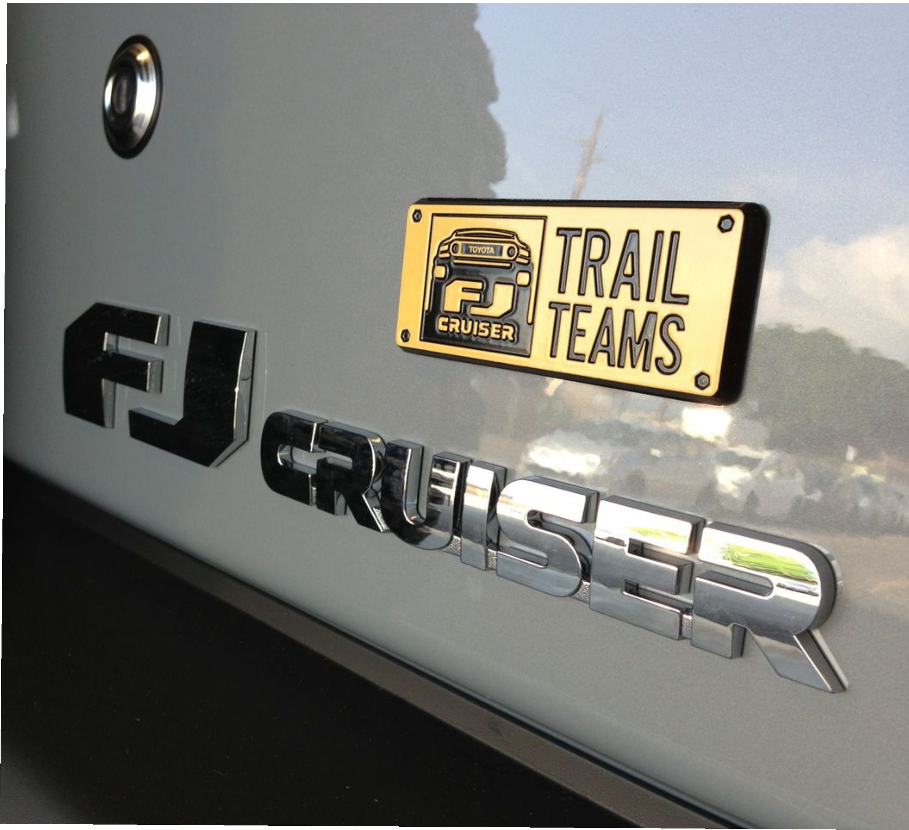 Toyota FJ Cruiser TRAIL TEAMS Emblem Badge - Etsy