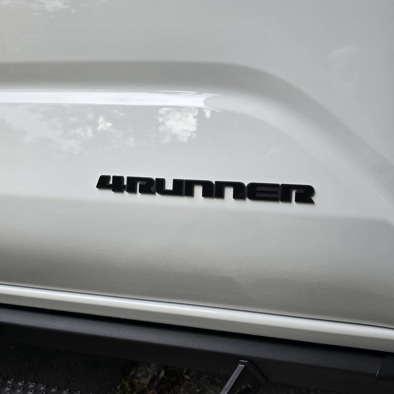 4runner Door Emblems (pair): Plastic With Double Side Tape 2025+ - Etsy