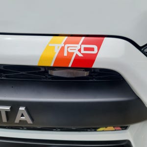 4RUNNER (2014-23) 3 Racing Stripe Decals TRD Insert Cutout Truck Sticker