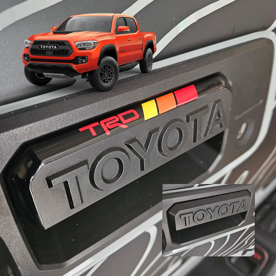 Toyota Tacoma 2005-2015 Tailgate Handle Reverse Camera Chrome replacem